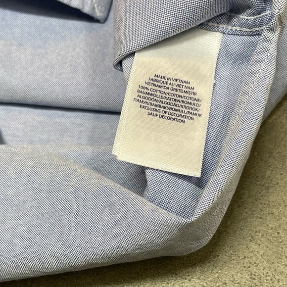 Polo Ralph Lauren Flesh Pony Chambray Button Down Long Sleeve Shirt - Picture 8 of 8